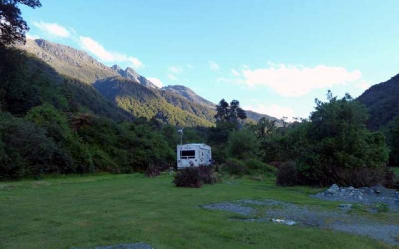 Gunn's Camp Full Service Camp New Zealand